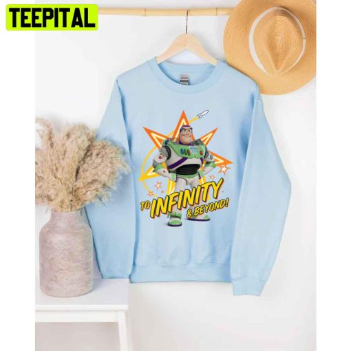 Toy Story 4 Buzz To Infinity & Beyond Stars Unisex T-Shirt