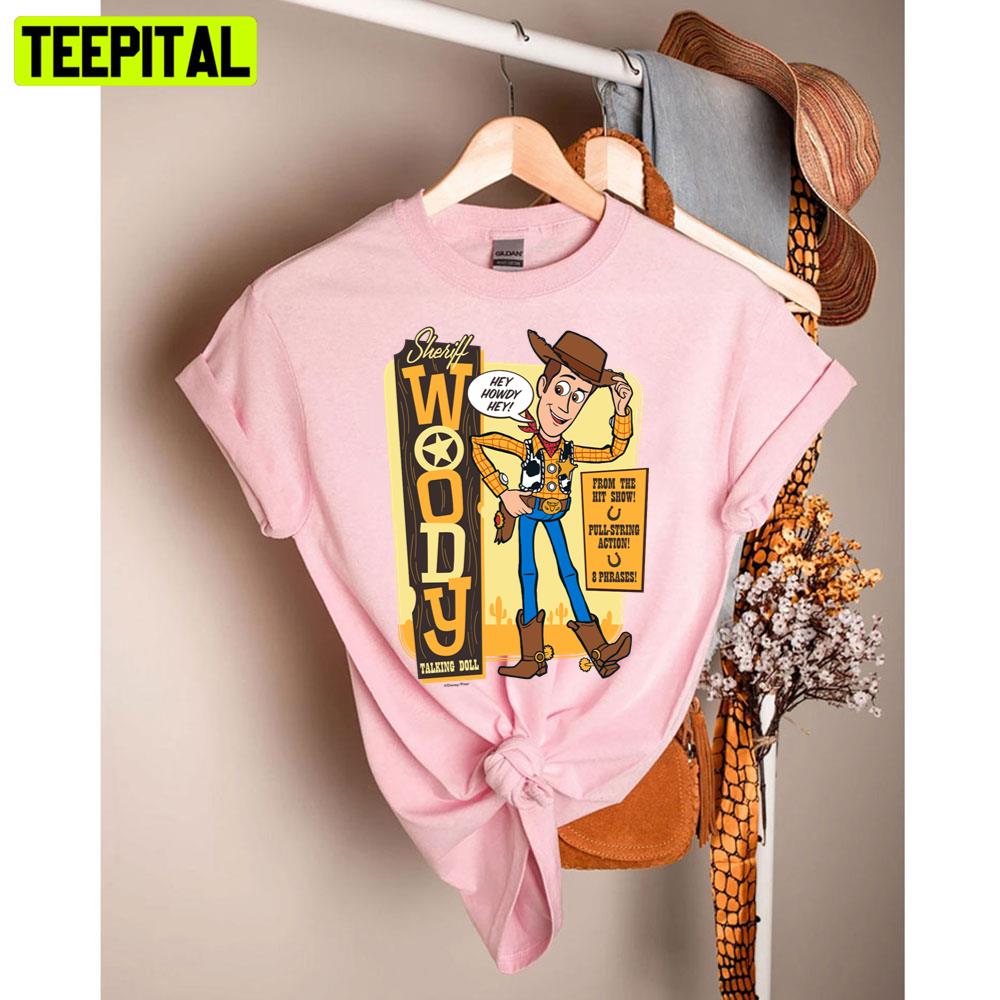 Toy Story 4 Vintage Sheriff Woody Doll Ad Unisex T-Shirt