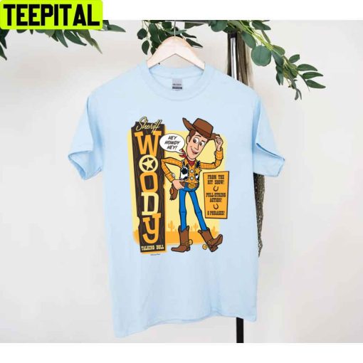 Toy Story 4 Vintage Sheriff Woody Doll Ad Unisex T-Shirt