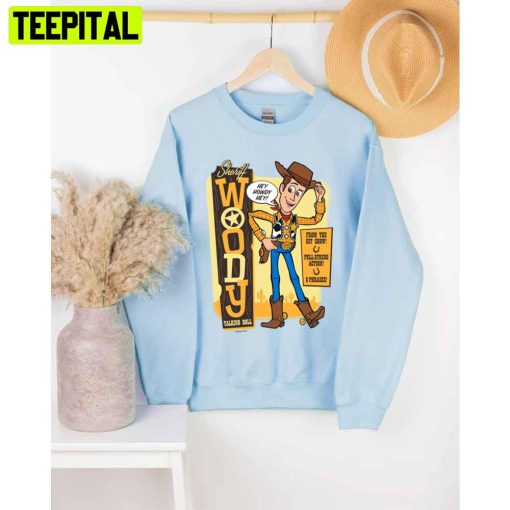 Toy Story 4 Vintage Sheriff Woody Doll Ad Unisex T-Shirt