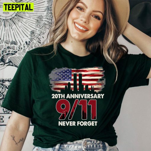 United States 20th Anniversary 9-11 Never Forget Unisex T-Shirt