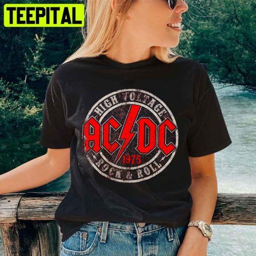 Vintage Ac Dc 1975 Unisex T-Shirt