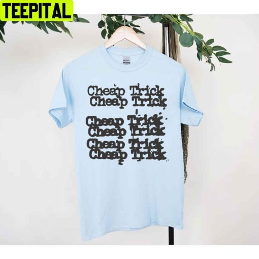 Black Art Cheap Trick Logo Unisex T-Shirt