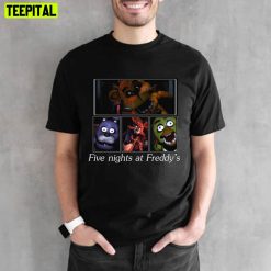 Characters Five Nights At Freddy’s Unisex T-Shirt