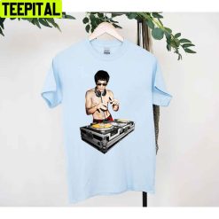 Dj Bruce Retro Disk Jockey Music Player Unisex T-Shirt