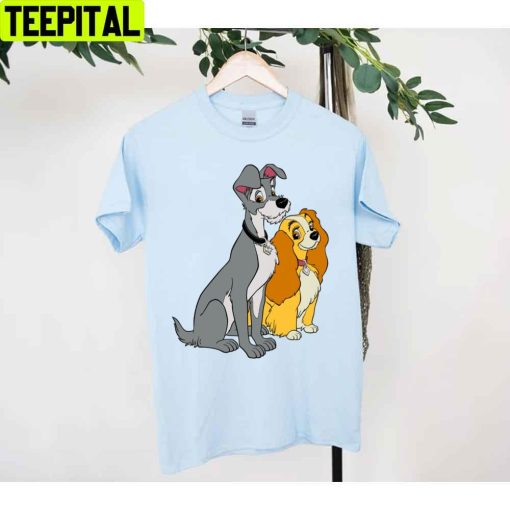 Lady And The Tr Stand Together Disney Unisex T-Shirt