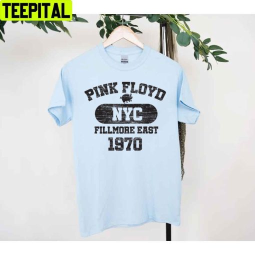 Pink Floyd Nyc Fillmore East 1970 Unisex T-Shirt