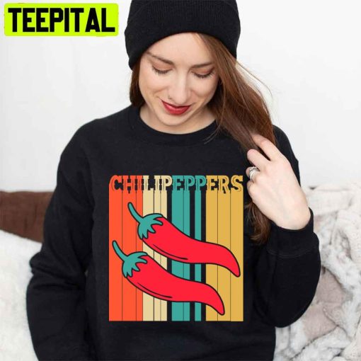 Retro Art Chili Peppers Unisex T-Shirt