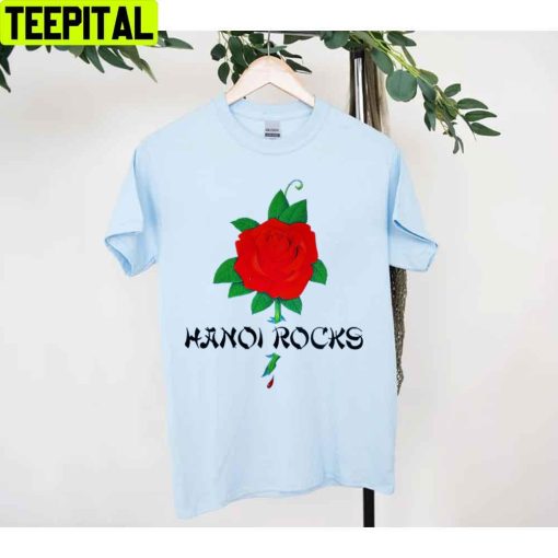 Roses And Hanoi Rocks Unisex T-Shirt