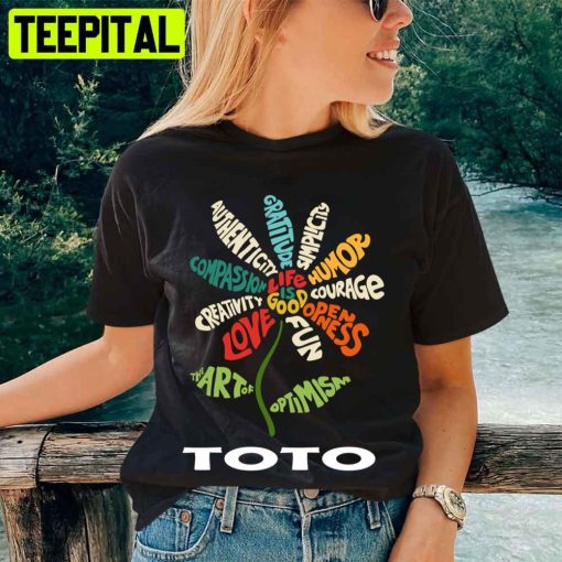 Toto Life Is Good Love Fun Unisex T-Shirt