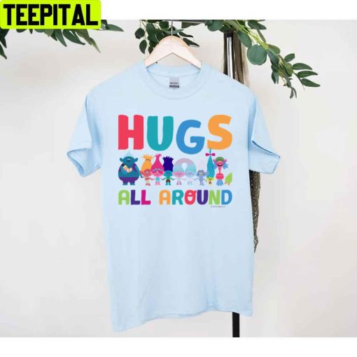 Trolls Hugs All Around Baby Unisex T-Shirt