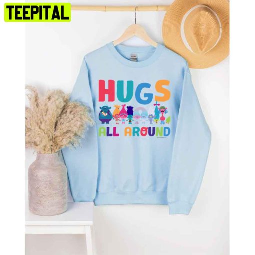 Trolls Hugs All Around Baby Unisex T-Shirt