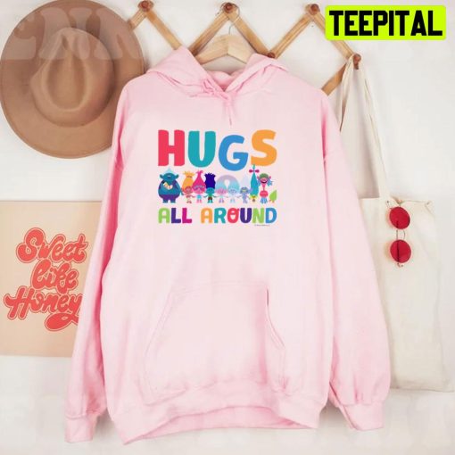 Trolls Hugs All Around Baby Unisex T-Shirt