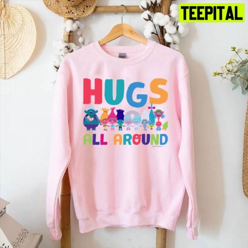 Trolls Hugs All Around Baby Unisex T-Shirt