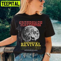 Vintage Creedence Clearwater The Revival Band Ultime Collection.Png Unisex T-Shirt