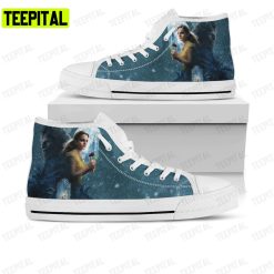 Art Beauty And The Beast Adults High Top Canvas Shoes