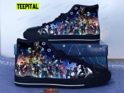 Avengers Adults High Top Canvas Shoes