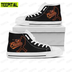 Baltimore Orioles Adults High Top Canvas Shoes