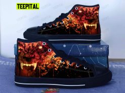Bear Adults High Top Canvas Shoes