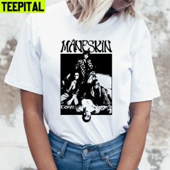 Black All Member Maneskin Unisex T-Shirt