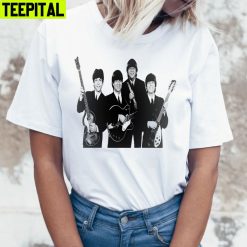 Black Band The Fab Four Unisex T-Shirt