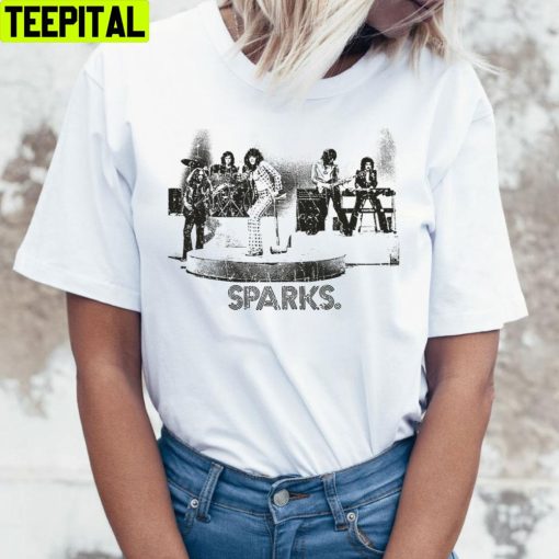 Black Style Rock Sparks Unisex T-Shirt