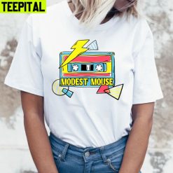 Blue Cassette Modest Mouse Unisex T-Shirt