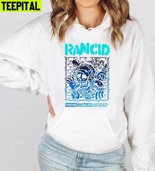 Blue Neon Rancid Unisex T-Shirt