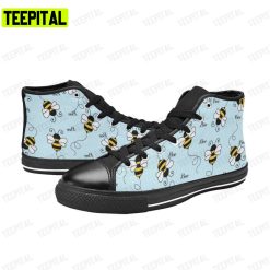 Bumblebee Adults High Top Canvas Shoes