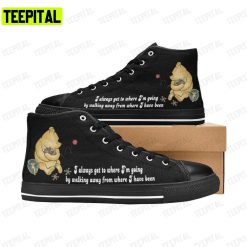 Custom Winnie The Pooh Adults High Top Canvas Shoes