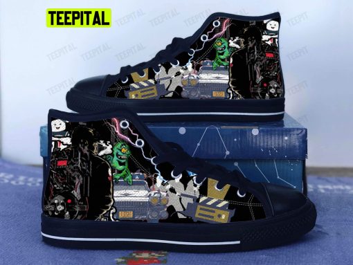 Ghostbusters Adults High Top Canvas Shoes