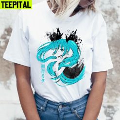 Ink Hatsune Miku Unisex T-Shirt