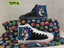 Kingdom Hearts Adults High Top Canvas Shoes