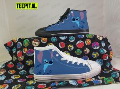 Lilo & Stitch Adults High Top Canvas Shoes