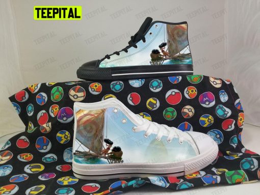 Moana Adults High Top Canvas Shoes