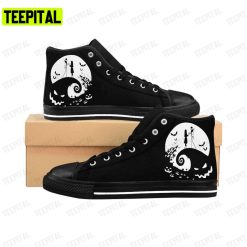 Nightmare Before Christmas Adults High Top Canvas Shoes