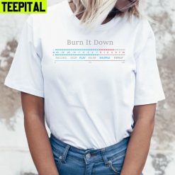 Play Burn It Down Linkin Park Unisex T-Shirt