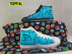 Sharks Adults High Top Canvas Shoes