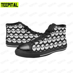 Skellington Adults High Top Canvas Shoes