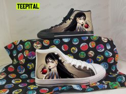 Snow White Adults High Top Canvas Shoes