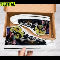 The Nightmare Before Christmas Adults High Top Canvas Shoes