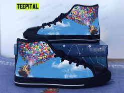 Up Movie Adults High Top Canvas Shoes