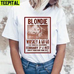 Vintage Concert Blondie Unisex T-Shirt