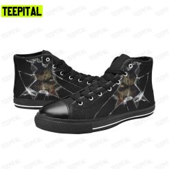 Zombie Adults High Top Canvas Shoes