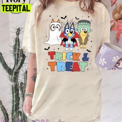 Bluey Trick Or Treat Halloween Bingo Unisex T-Shirt Sweatshirt Hoodie