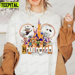 Disneyland Halloween Mickey And Friends Unisex T-Shirt Sweatshirt Hoodie