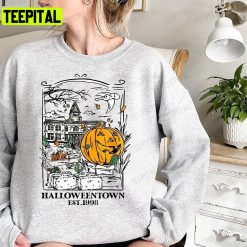 Funny Halloweentown Est 1998 University Halloween Pumpkin Unisex T-Shirt Sweatshirt Hoodie