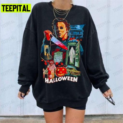 Michael Myers Halloween Horror Nights Unisex T-Shirt Sweatshirt Hoodie