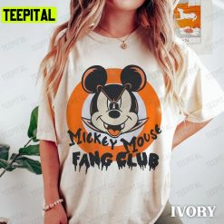 Mickey Vampire Fang Club Disney Halloween Family Trip Unisex T-Shirt Sweatshirt Hoodie