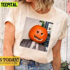 Office Halloween Dwight Pumpkin Head Unisex T-Shirt Sweatshirt Hoodie